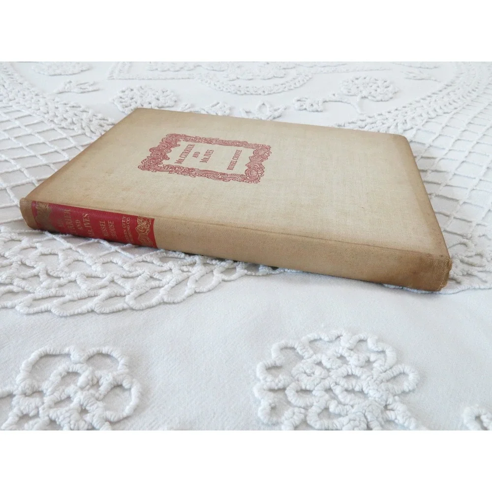 Mr. Currier and Mr. Ives by Russel Crouse 1930 Hardcover Illustrated Art Book